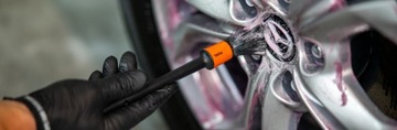 ADBL Набор круглых кистей для детейлинга из 3 щеток для чистки автомобиля