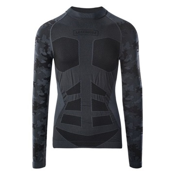 BIELIZNA MĘSKA TERMOAKTYWNA BLUZA KOSZULKA MAGNUM CAMO ODDYCHAJĄCA r. XL