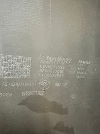 Renault kangoo i бампер задняя задний новый оригинал 8200077594 8200038077 с Разборки, фото thumb