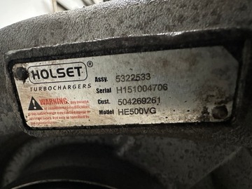 фото thumb №5, Турбіна турбонагнітач iveco stralis hi-way eev євро 5 курсор 10 504269261