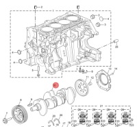 Купить Wał коленчатый mg hs 2024, фото thumb