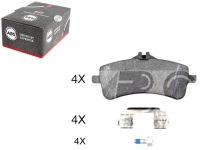 фото thumb №1, Гальмівні колодки гальмівні mercedes w222 s-klasa 14- задня a.b