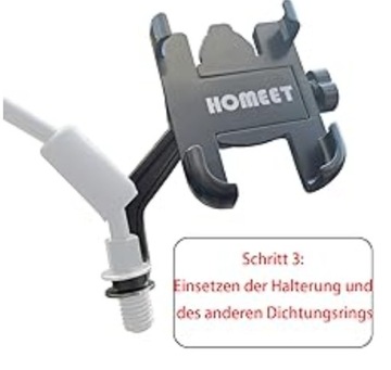 Homeet Мотоциклетный держатель для мобильного телефона Универсальный металлический
