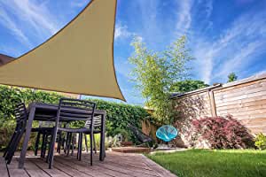 SUN SAIL ПАРУС, БЕЖЕВЫЙ ТРЕУГОЛЬНИК, 3,6 м