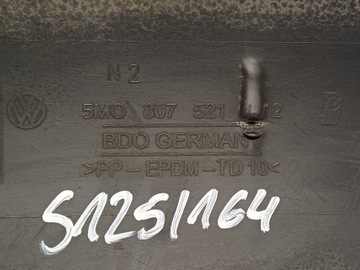 фото thumb №9, Vw golf 5 v plus спойлер накладка бампера зад 5m0807521