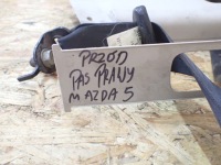 Ремень безопасности правая  перед mazda 5 2008 европа 0589-p1-000146 Цена, фото thumb