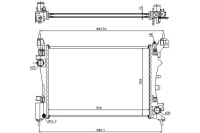 Купить Nissens радиатор двигателя citroen nemo, фото thumb