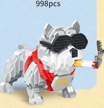 Конструкторы для собак Bulldog Конструкторы для собак Гангстерская коробка для собак 998 шт. 24 часа
