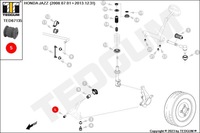 фото thumb №16, Підшипниковий вузол, важіль tedgum ted67135