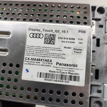 фото thumb №7, Audi q3 f3 2018 монитор / дисплей / экран