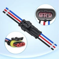 3 pin колодка штекер з'єднувач hermetyczne superseal до zalutowania з шланги в Україні, фото thumb