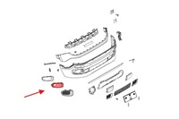 фото thumb №4, Jeep renegade i bu 2015-2018 рамка правого противотуманной фары 5xb28xs9aa