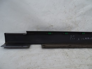 фото thumb №7, Планка пороговая накладка na порог правая bmw e60 e61 серебристо-серый a08/7