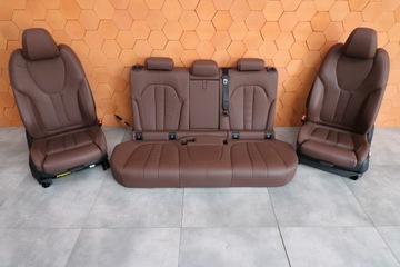 фото thumb №13, Bmw x5 g05 салон сиденья з підігрівом память sport harman vernasca coffee
