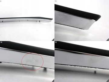 фото thumb №10, Audi a6 s6 4g0 c7 10-18 рестайлінг планка верхня капот панель під лобовим склом хром проекційний дисплей