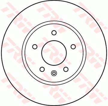 фото thumb №14, Trw диски+ тормозные колодки перед chevrolet captiva 295mm