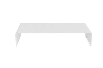 Современная металлическая подставка для монитора, белая, 48x9,5см