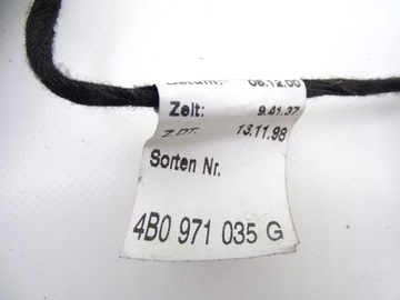 фото thumb №7, Audi a6 c5 97-04 джгут установка двері правий зад 4b0971035