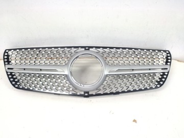 фото thumb №8, Решітка радіатора решітка радіатор mercedes vito w447 2016- 19 diamant срібний bez kam