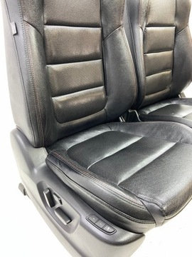 фото thumb №15, Сиденья диван зад кожа комплект красная нитка mazda cx5 cx-5 i 2012-2017r.