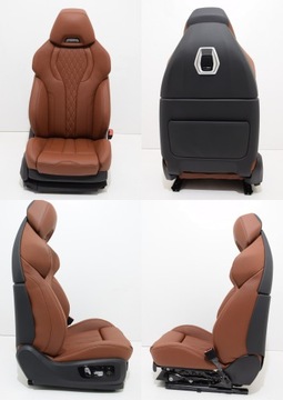 фото thumb №7, Bmw x7 g07 lci оббивка сидіння m диван вентиляція масаж bowers карбон