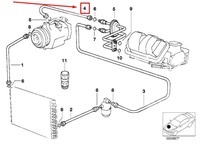 фото thumb №7, Bmw z3 coupe e36 a/c хладагент шланг 64508381184 8381184