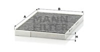 фото thumb №9, Mann-filter cuk 2620 фільтр, вентиляція простір пасажирський