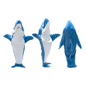 2024 НОВЫЙ СПАЛЬНЫЙ МЕШОК-ОДЕЯЛО SHARK ДЛЯ ВЗРОСЛОГО РЕБЕНКА