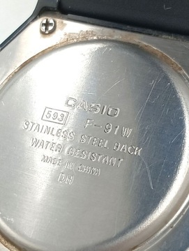 Мужские часы Casio F-91 F-91W