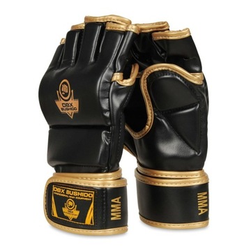 Bushido Rękawice MMA chwytne czarne E1V8 XL