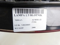 фото thumb №8, Лампа ліва задня nissan almera ii n16 крила sedan
