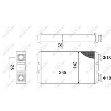 фото thumb №13, Отопитель renault master 2001 54312 nrf