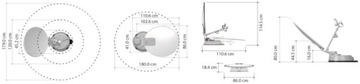 CARBEST MULTI-SAT X85 СПУТНИКОВАЯ АНТЕННА TWIN+SKEW