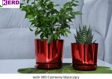 Горшок для цветов Красная Вифлеемская звезда, 21 см.