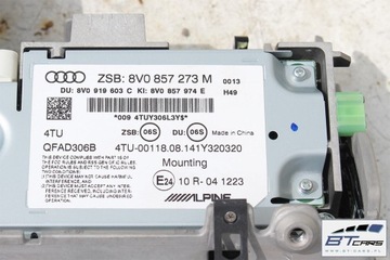 фото thumb №12, Audi a3 набор mmi панель + монитор + считыватель 8v0035874c 8v0919603c 8v085727