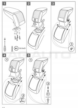 фото thumb №7, Підлокітник стандарт citroen c4, 2004-2011