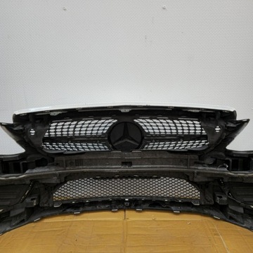 фото thumb №9, Mercedes c-klasa w205 бампер перед переднее amg 6xpdc комплектный 149