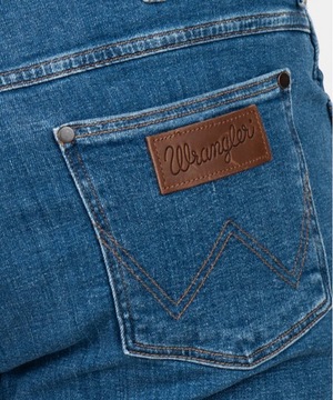 ДЖИНСЫ Wrangler LARSTON SLIM TAPERED Sabotage СИНИЕ W36 L34