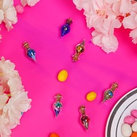 фото thumb №8, Vous 30 sztuk mini szklanych пляшок з трос 1 5 ml owalne міцні i довговічний