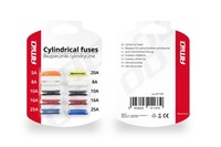 фото thumb №1, Запобіжники автомобільні cylindryczne 10 szt.