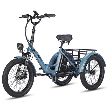 Трехколесный велосипед Fafrees F20 Mate 750 Вт 48 В 18,2 Ач 75 км 180 кг PL