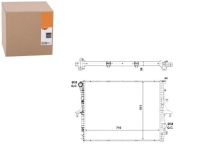 Купити Nrf 53798 радіатор, система охолодження двигуна, фото thumb