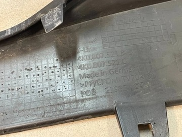 фото thumb №15, Накладка спойлер бампера зад audi a6 c8 4k s line avant 4k0807521b