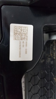 фото thumb №7, Hyundai ioniq v 5 правая жалюзи воздуховод воздуха 2831