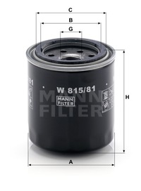 фото thumb №13, Фильтр масла honda accord i, civic i, civic ii, civic iii, crx i, integra,