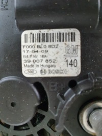 Insignia b 2.0 cdti 16-22 генератор 39007852 140a в Украине, фото thumb