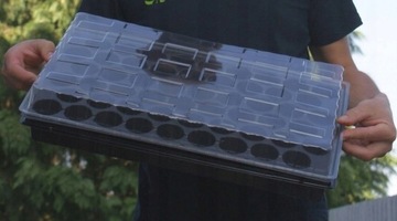 Мини-теплица HORTICENTER MS54, большая, 54 горшка