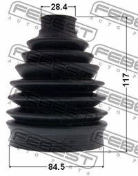 фото thumb №2, Защита шарнир приводного наружного febest do renault duster 2.0