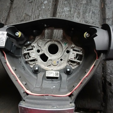 фото thumb №7, Кермо триспицевий мульті шкіра vw passat b7 3c8419091b з airbagiem