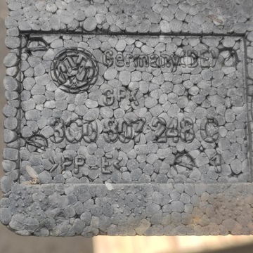 фото thumb №7, Балка шумоизоляция перед pod бампер пена vw passat b6 3c0807248c